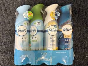 lot 196 image: 4 Pack of Febreze Air Variety Scents