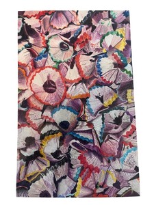 lot 12A image: Original Color Pencil Shavings Artwork