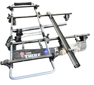 lot 179 image: Thule Roof Rack Set with Ski and Bike Mounts