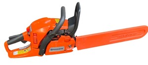 lot 182 image: Husqvarna 445 Gas Chainsaw with Bar Cover
