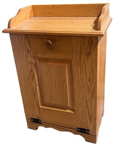 lot 192 image: Wooden Tilt-Out Cabinet with Drawer and Front Door