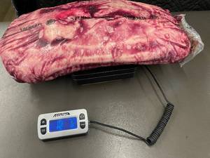 lot 1 image: Fresh DemKota Beef Boneless NY Strip Roll 18 lb 7.2 oz Never Frozen