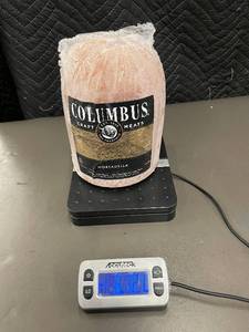 lot 10 image: Columbus Craft Meats Mortadella Whole Log - 11 lbs Frozen