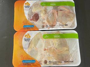 lot 32 image: Family Size All Natural Chicken Thighs - Approx 9 lbs