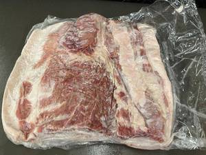lot 71 image: Frozen Pork Belly Approx 6LBs