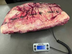 lot 101 image: Fresh Boneless NY Strip Roll 12 lbs 3.2 oz Never Frozen