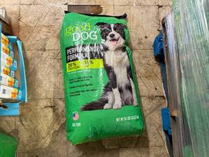 lot 313 image: 50lbs Good Dog Performance Formula Dog Food