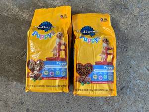 lot 320 image: 4x 3.5lb Bags Pedigree Puppy Food