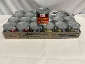 lot 30 image: 24x Libby Chicken Vienna Sausage