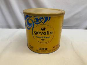 lot 56 image: 1lb 11.6oz Gevalia French Roast-Ground Coffee