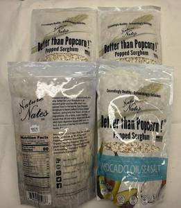lot 70 image: 4x Better Than Popcorn-Popped Sorghum