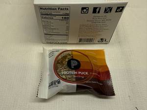 lot 85 image: 12x Protein Puck Daily Bliss Mini-Gluten FreeVegan