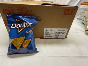 lot 101 image: 26x 2.65oz Cool Ranch Doritos Chips