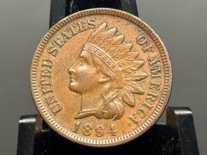 lot 90 image: 1894 Indian Head Penny XF Grade