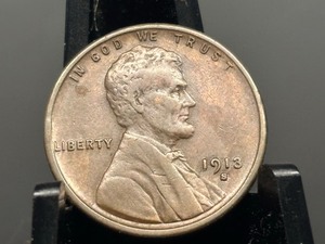 lot 94 image: 1913-S Lincoln Wheat Penny XF Grade