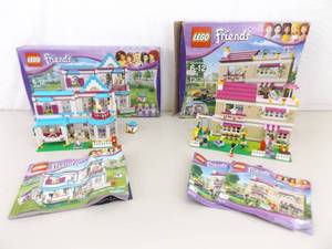 lot 23 image: 2 Sets of Lego Friends #3315 and #41314 with Mini Figures and Original Boxes