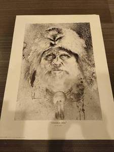 lot 65 image: Mountain Man Print by Troy Acker