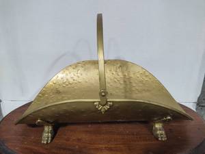 lot 95 image: Metal Log Basket