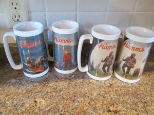 Set of 4 tall Insulated plastic Ham...