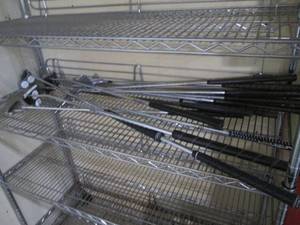 lot 234 image: Collection of golf clubs and driver...
