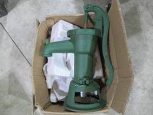 lot 268 image: Vintage heavy metal unused water pu...
