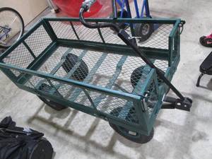 lot 292 image: Metal grate style garden utility wa...