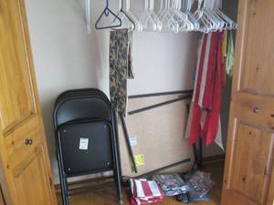 lot 48 image: Content of entry closet to include ...