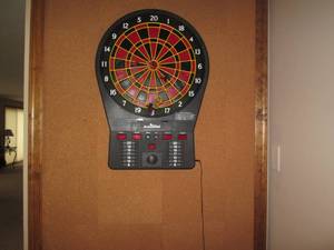 lot 59 image: Arachnid wall mount Electronic Dart...