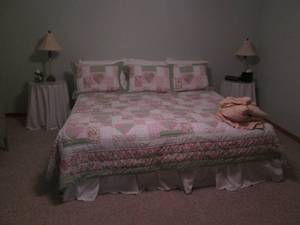 lot 60 image: California King  bed wi...