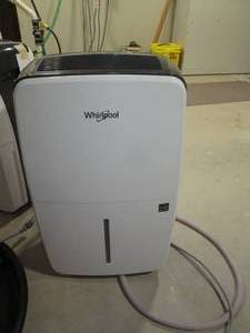 lot 103 image: Whirlpool Digital 70 pint dehumidif...