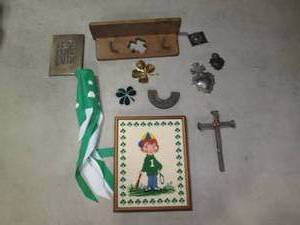 lot 109 image: Variety of Shamrock and Irish theme...