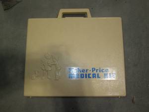 lot 134 image: Vintage Fisher Price doctor kit...