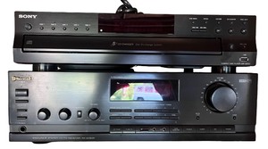lot 83 image: Sony CD Changer and Sherwood Stereo Receiver Set