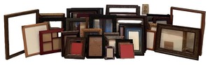 lot 101 image: Collection of Decorative Picture Frames in Various Sizes