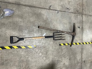 lot 24 image: PIC AXE AND PITCHFORK