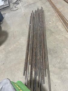 lot 36 image: QTY 21-  6-7FT LONG 34 PIPE