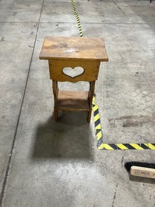 lot 38 image: WOOD TABLE