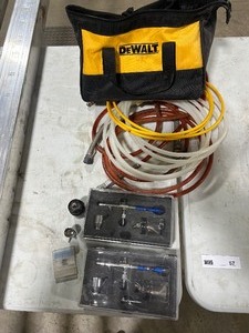 lot 57 image: 2 AIR BRUSH KITS & HOSES
