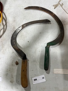lot 58 image: 2 CLEAVERS