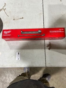 lot 59 image: MILWAUKEE M18 CORDLESS CAULK GUN QUART CARRIAGE CONVERSION KIT
