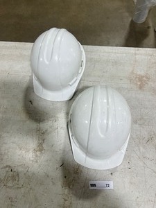 lot 72 image: 2 HARD HATS