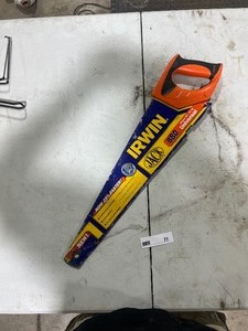 lot 75 image: IRWIN HAND SAW