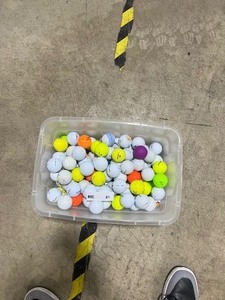 lot 81 image: 50 GOLF BALLS