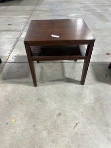 lot 84 image: WOOD END TABLE
