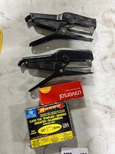 lot 125 image: STAPLERS & STAPLES