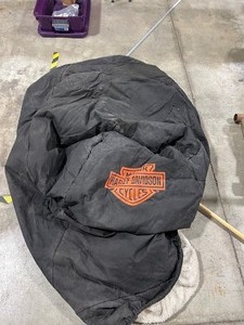lot 128 image: HARLEY DAVIDSON MOTORCYCLE COVER