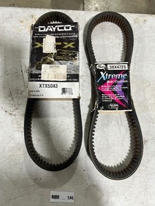 lot 146 image: 2 SNOWMOBILE BELTS