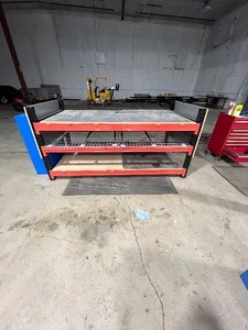 lot 180 image: 8FT W X 48 D X 48 H PALLET RACKING