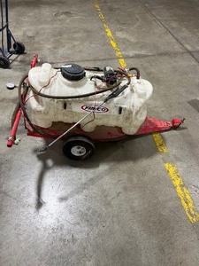 lot 194 image: FIMCO 25 GALLON TOW BEHIND SPRAYER