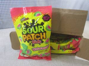 lot 17 image: (EC2) 12 Bags of Watermelon Sour Pa...